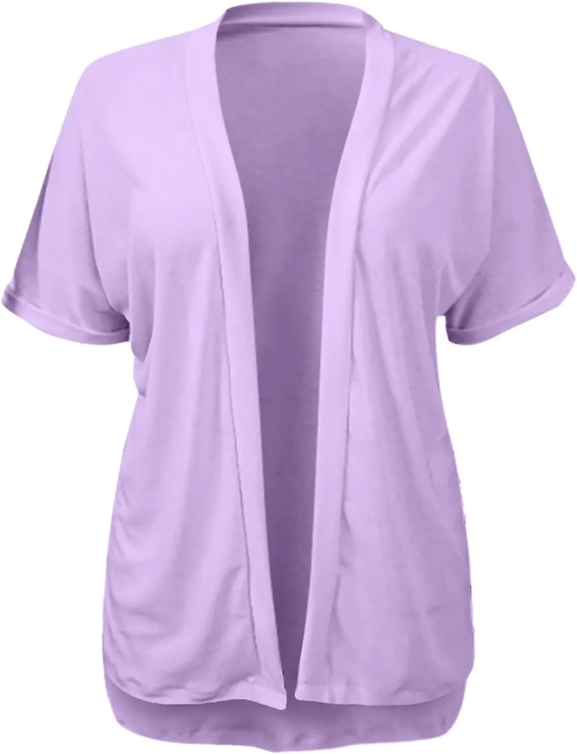 2023 Womens 2023 Summer Lightweight Cardigan Short Sleeve Open Front Cardigans Casual Loose Beach Cover Ups Fall Short Coat