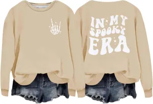 Butter Sweatshirt Half Zip Pullover Long Sleeve Sweatshirt Quarter Zip Hoodie Sweater Teen Girls Fall Halloween