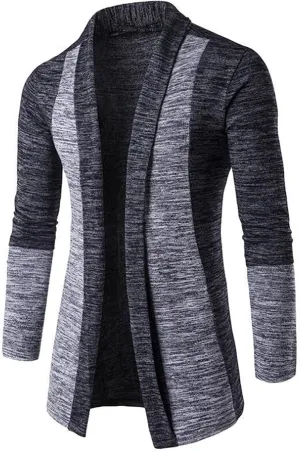 Cardigan Men, Men's Lightweight Cardigan Sweater Single-Breasted V-Neck Long Sleeve Fall Winter Knitted Cardigans