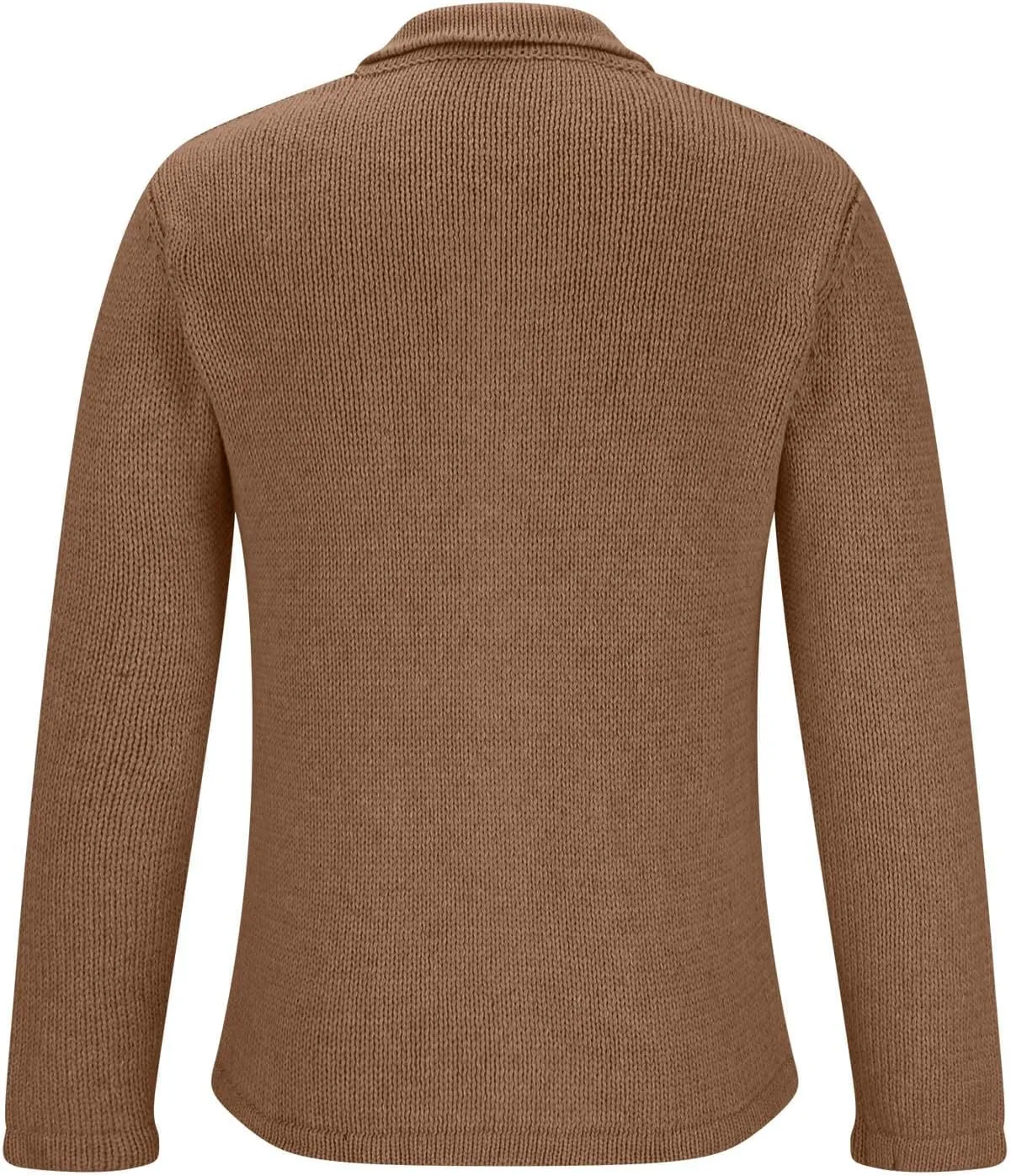 Cardigan Sweaters for Men Business Cardigans Button Down Fllece Shirts Long Sleeve Warm Tops Fall Trendy Sweaters