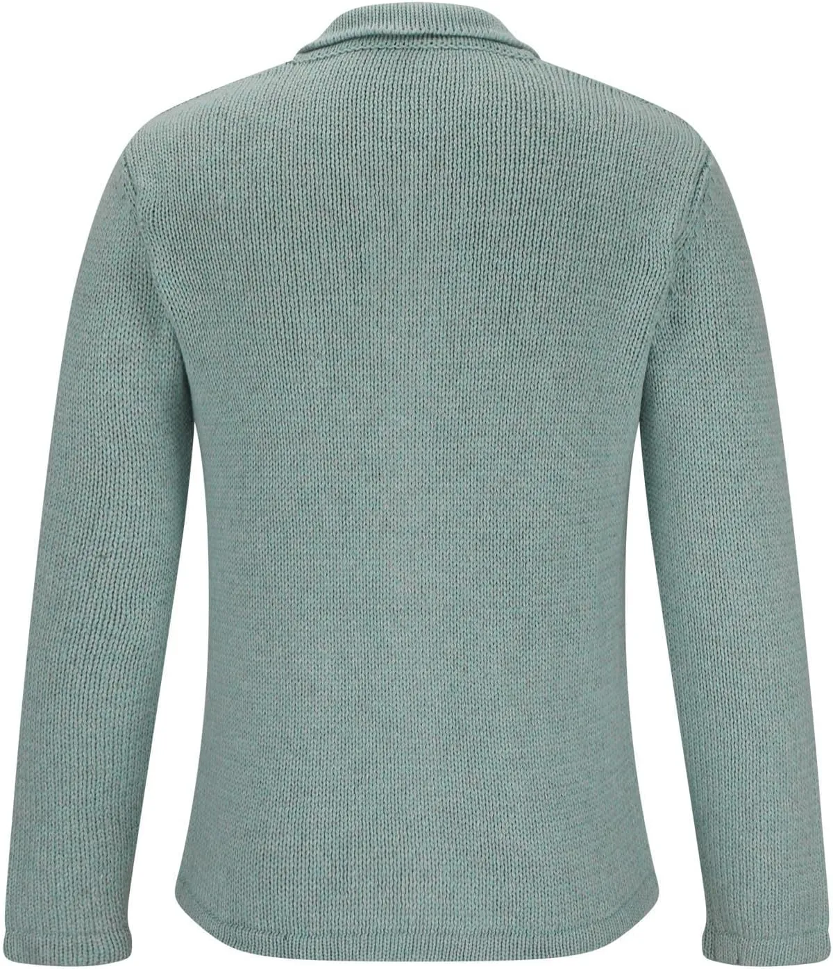 Cardigan Sweaters for Men Business Cardigans Button Down Fllece Shirts Long Sleeve Warm Tops Fall Trendy Sweaters