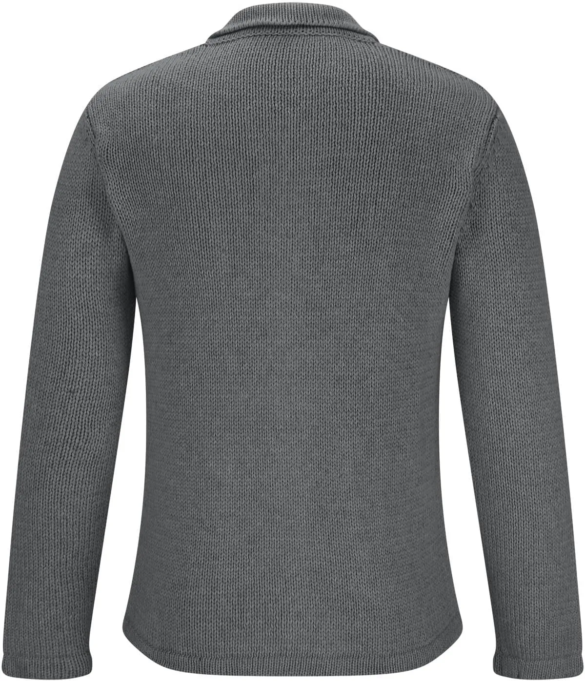 Cardigan Sweaters for Men Business Cardigans Button Down Fllece Shirts Long Sleeve Warm Tops Fall Trendy Sweaters