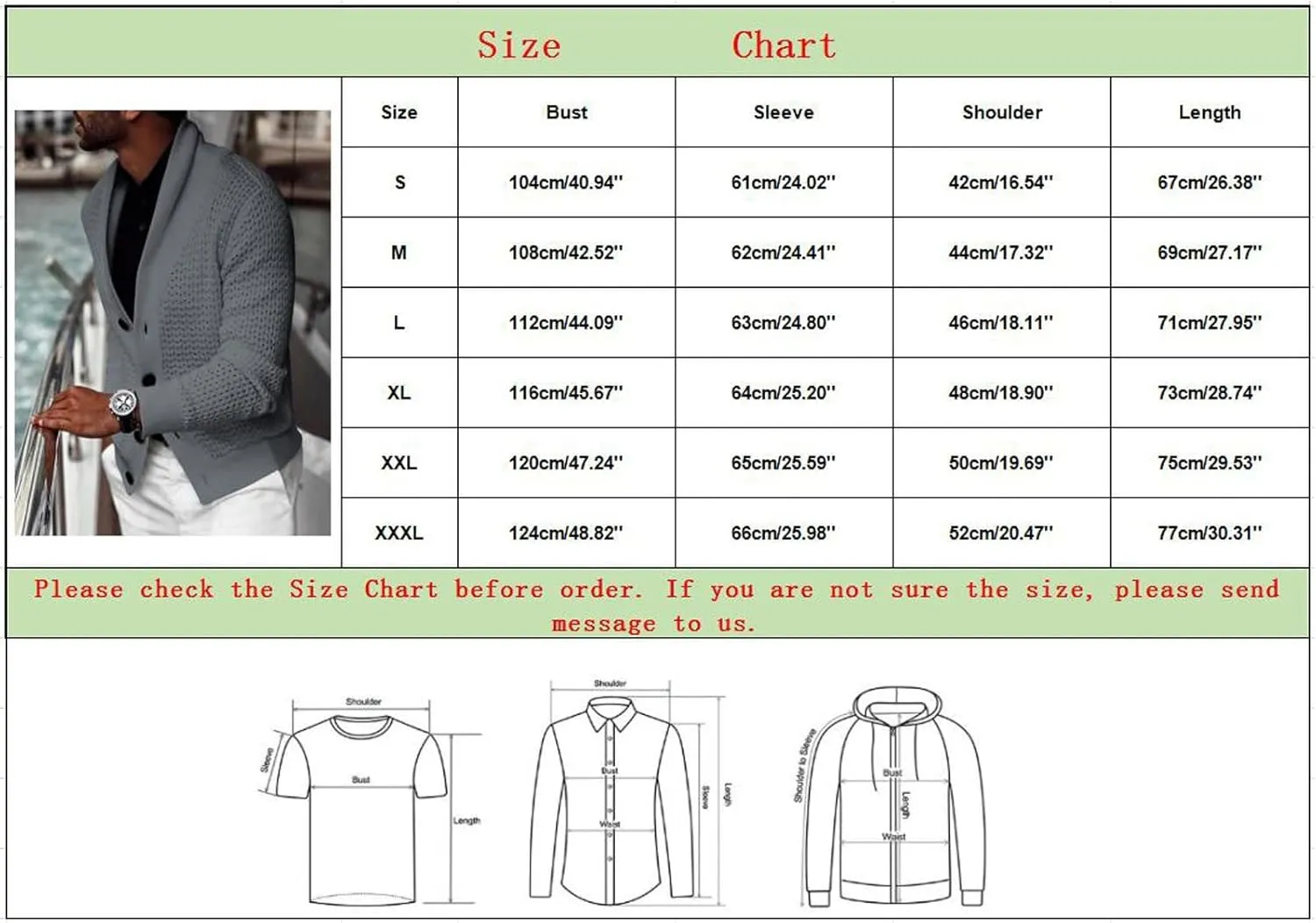 Cardigan Sweaters for Men Lightweight Button Down Long Sleeve Knitted Loose Fit Top Fall Stretch Gym Sportswear