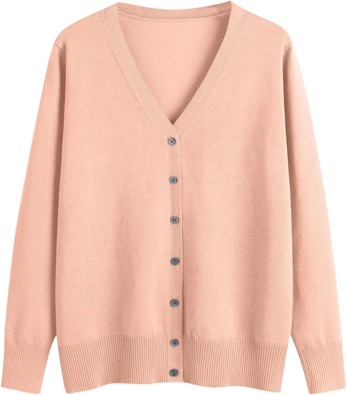 Cardigan Sweaters for Women Button Down Open Front Cardigans Long Sleeve Lightweight Knit Jacket Outwear Fall Outfits