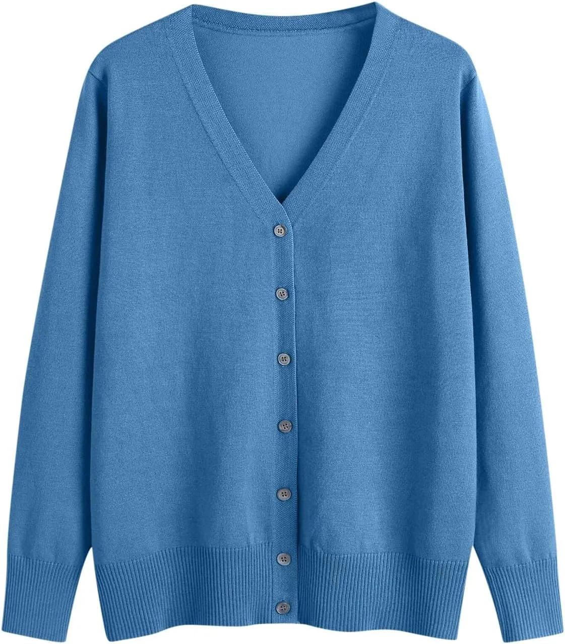 Cardigan Sweaters for Women Button Down Open Front Cardigans Long Sleeve Lightweight Knit Jacket Outwear Fall Outfits