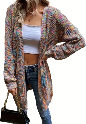Cardigan Sweaters for Women Long Sleeve Soft Long Lightweight Knitted Top