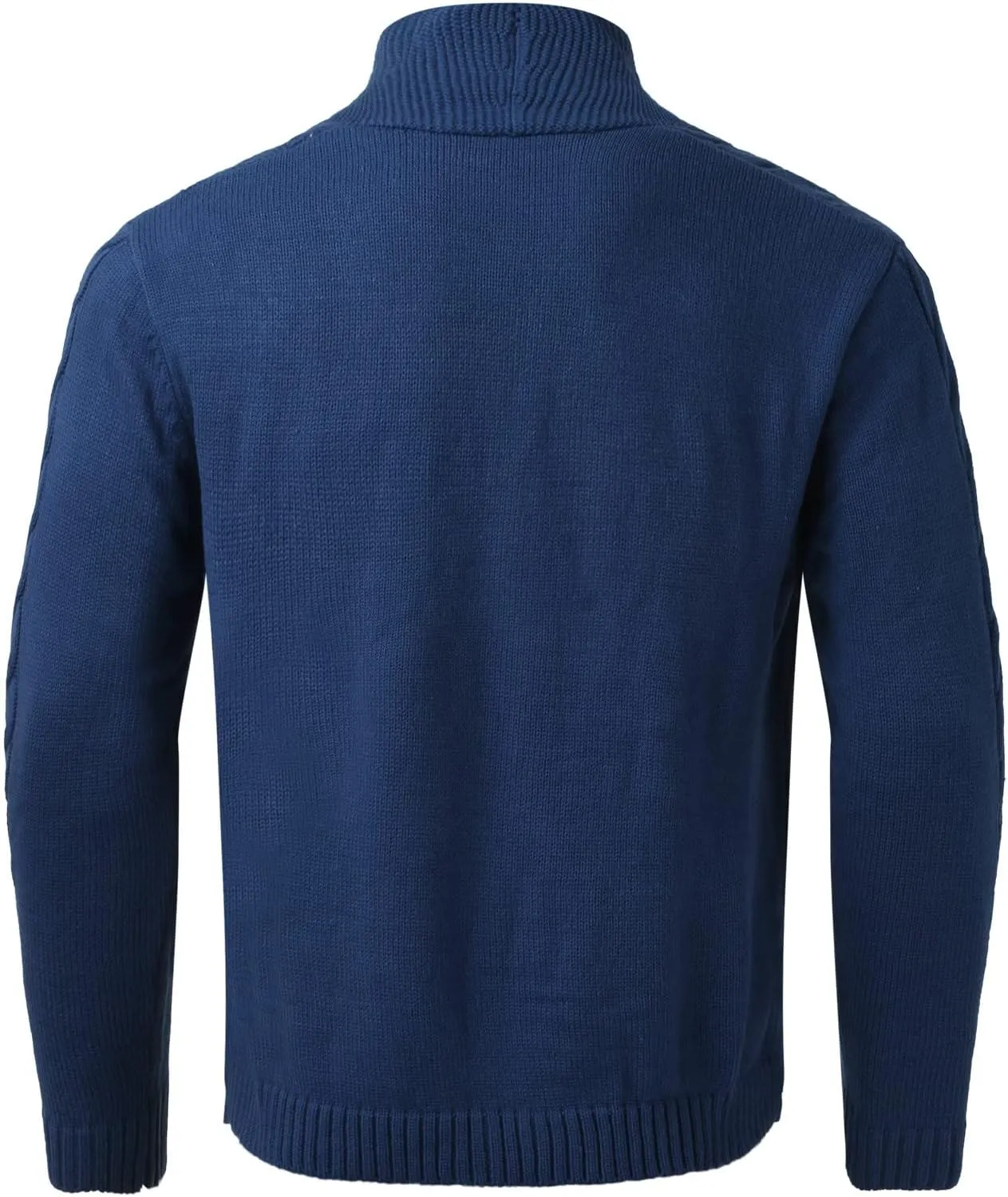 Cardigans for Men, Cardigan Sweaters for Men Shawl Collar with Buttons Knitted Long Sleeve Slim Fit Lightweight Soft Sweaters
