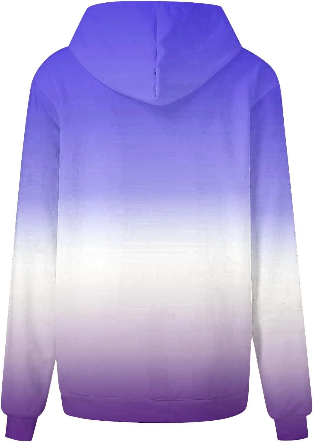 Casual Womens Tie Dye Fleece Hoodies Classic Neon Gradient Sweatshirts Loose Oversized Drawstring Pullover Tops