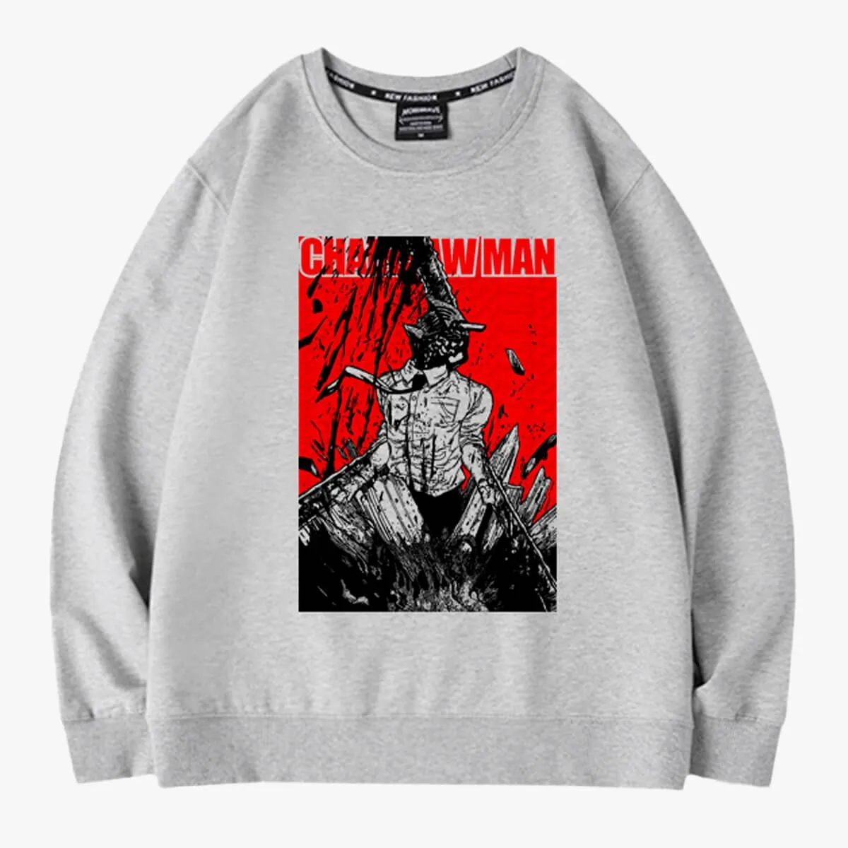 Chainsaw Man Bloody Denji Hybrid Sweatshirt