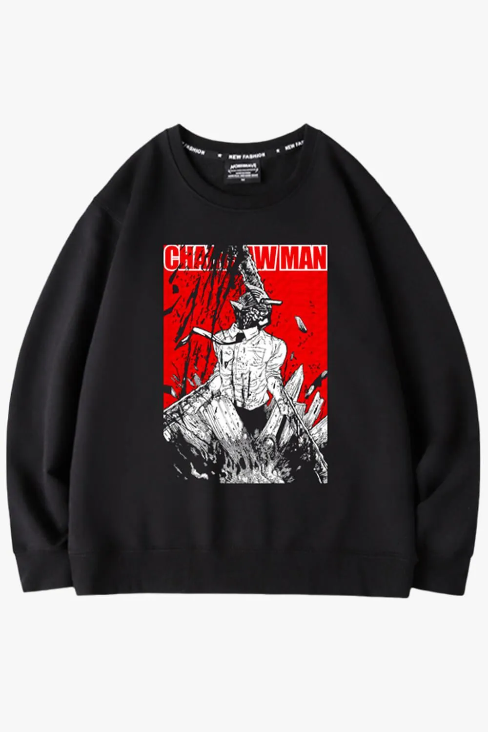 Chainsaw Man Bloody Denji Hybrid Sweatshirt