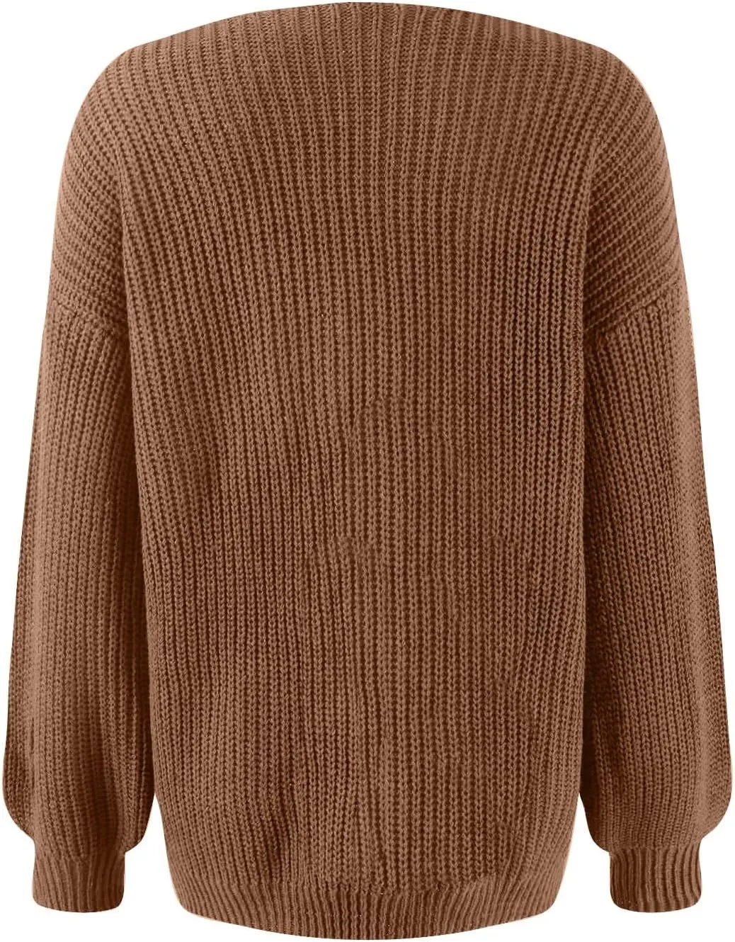 Chunky Cardigan Sweaters for Women Casual Comfy Open Front Long Cardigan Loose Fit Winter Warm Oversized Sweaters
