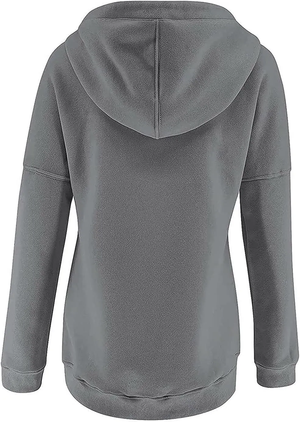 Dressy Casual Hoodies For Women Long Sleeve Pullover Tops Drawstring Hooded Sweatshirts Fall Fashion Outfits 2024