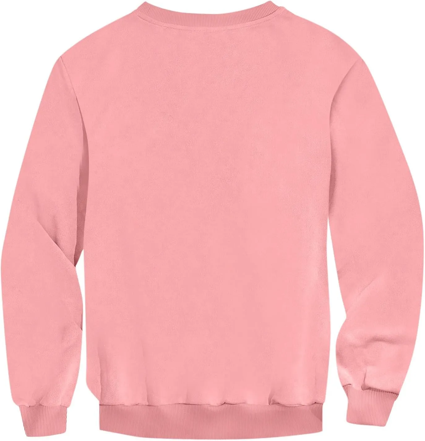 Fleece Crewneck Sweatshirt for Men Long Sleeve Fall Pullover