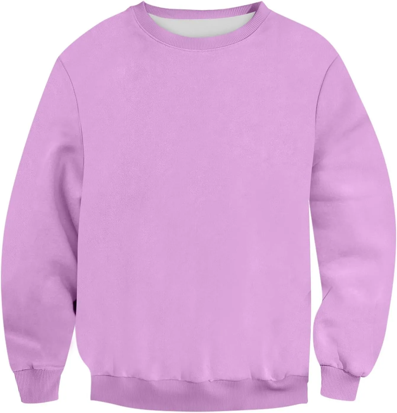 Fleece Crewneck Sweatshirt for Men Long Sleeve Fall Pullover