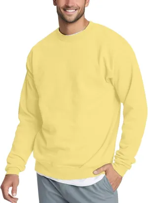 Fleece Crewneck Sweatshirt for Men Long Sleeve Fall Pullover