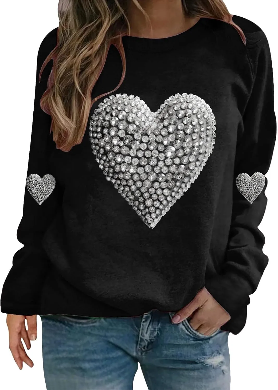 GIERIDUC Women's Casual Hoodies Long Sleeve Sweatshirts Work Out Sweatshirt Gym For Women Y2K Pullover Women Preppy Sweater