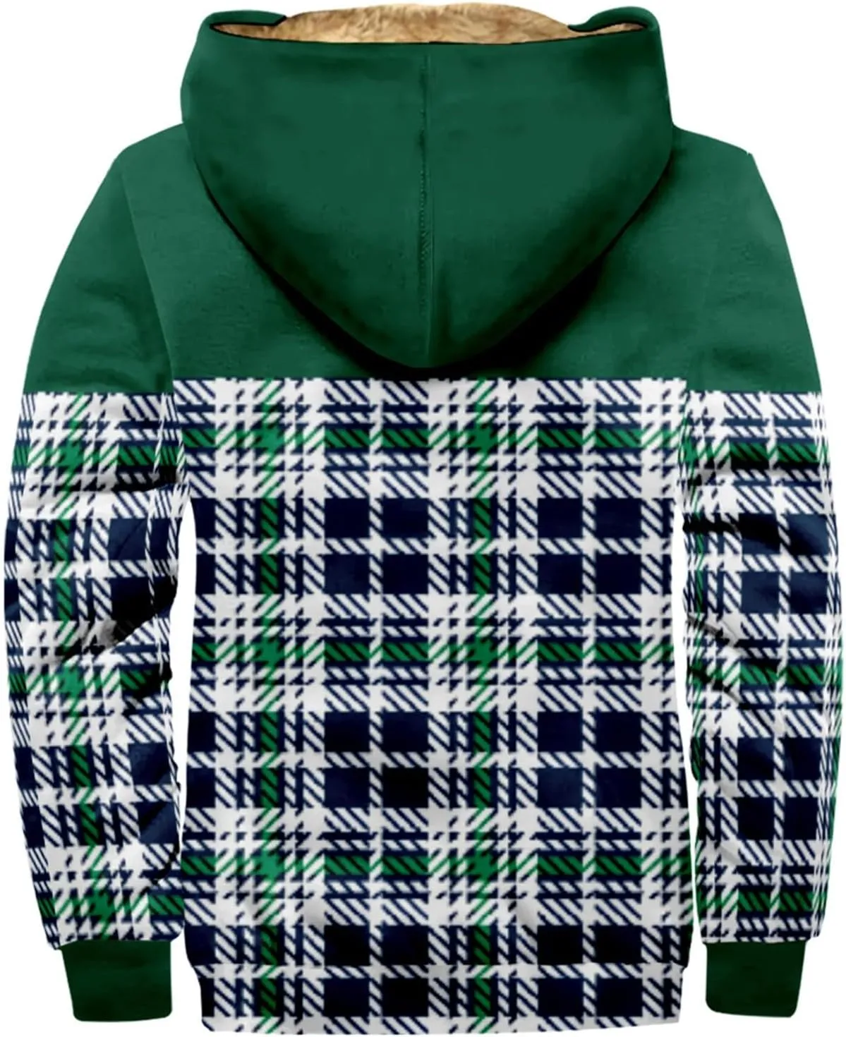 Graphic Hoodies For Men Fleece Hoodie Men Sherpa Jacket Men Fleece Lined Hoodie Men: Vintage Graphic Coat Formal