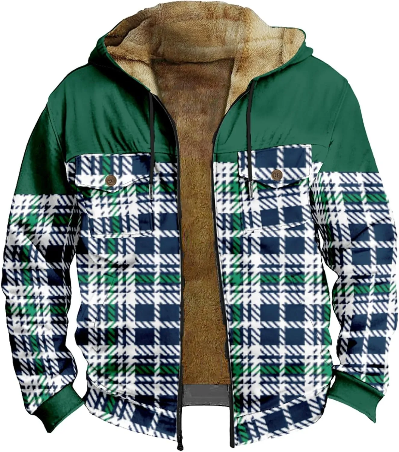 Graphic Hoodies For Men Fleece Hoodie Men Sherpa Jacket Men Fleece Lined Hoodie Men: Vintage Graphic Coat Formal