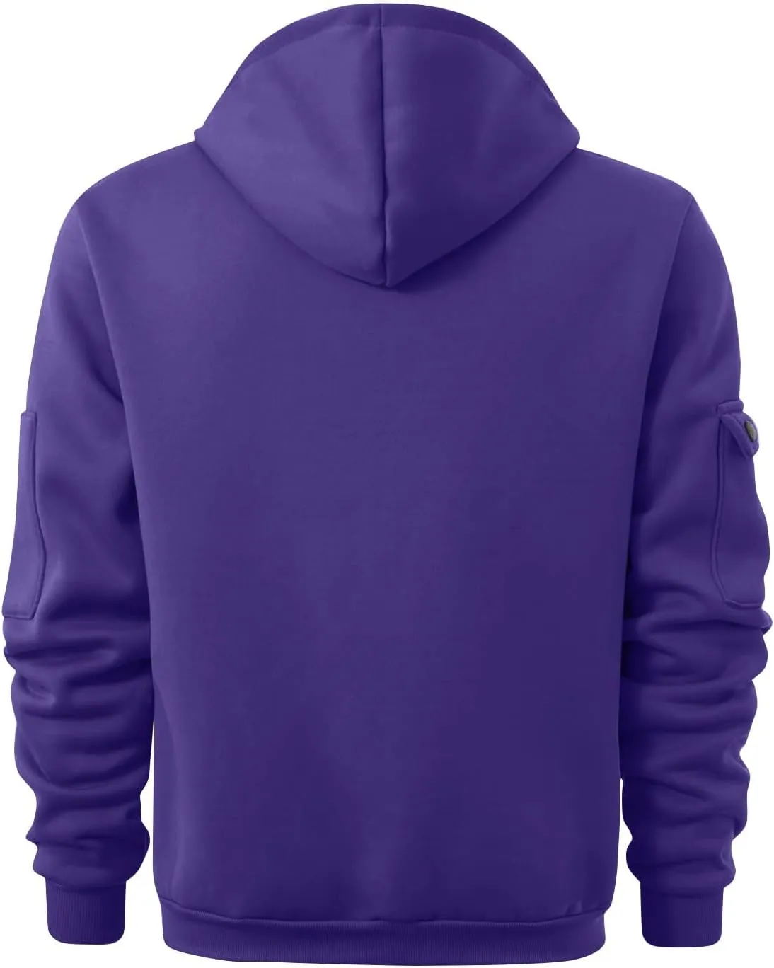 Hoodies for Men Quarter Zip Pullover Tactical Sweatshirt Casual Vintage Long Sleeve Workout Hoodie With Pockets