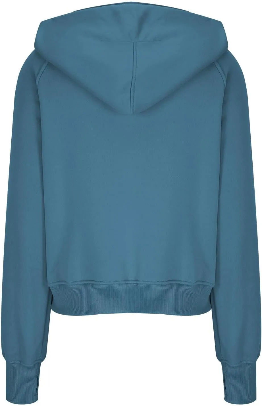 Hoodies For Women Half Zip Cropped Pullover Tops With Thumb Hole Fleece Quarter Zipper Hoodie 2024 Fall Y2k Outfits