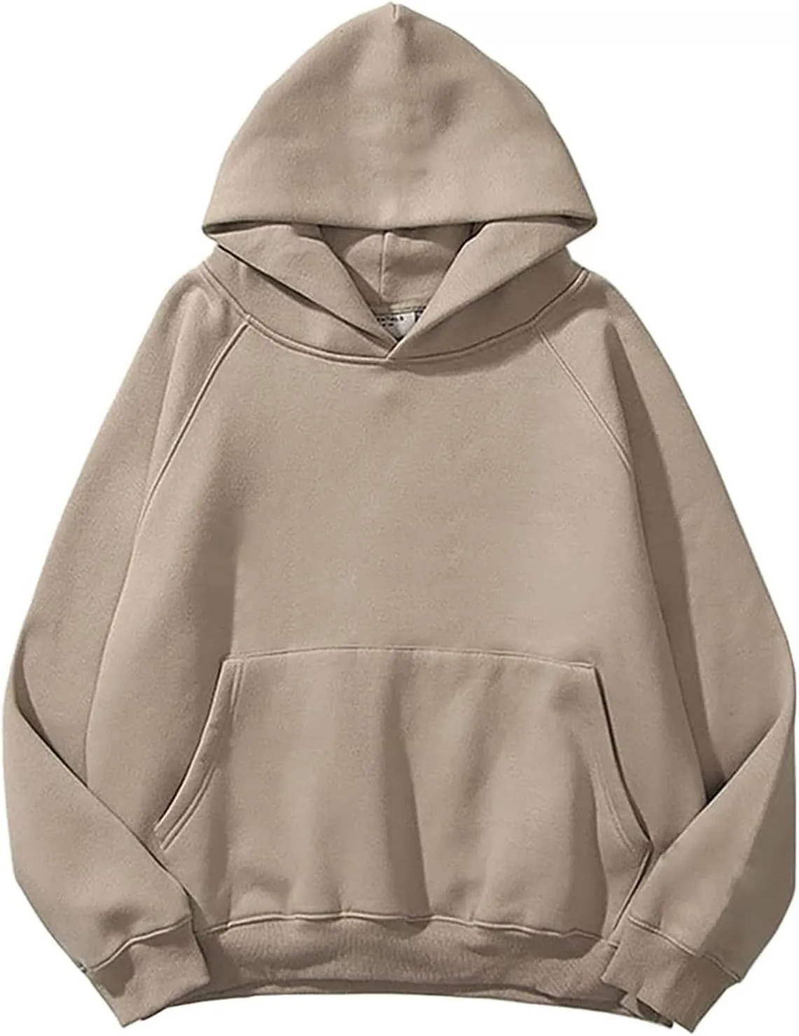 iLH Womens Classic Hoodies Drop Shoulder Kangaroo Pocket Pullover Hooded Sweatshirts For Women Fall Outdoor Leisure Hoodies