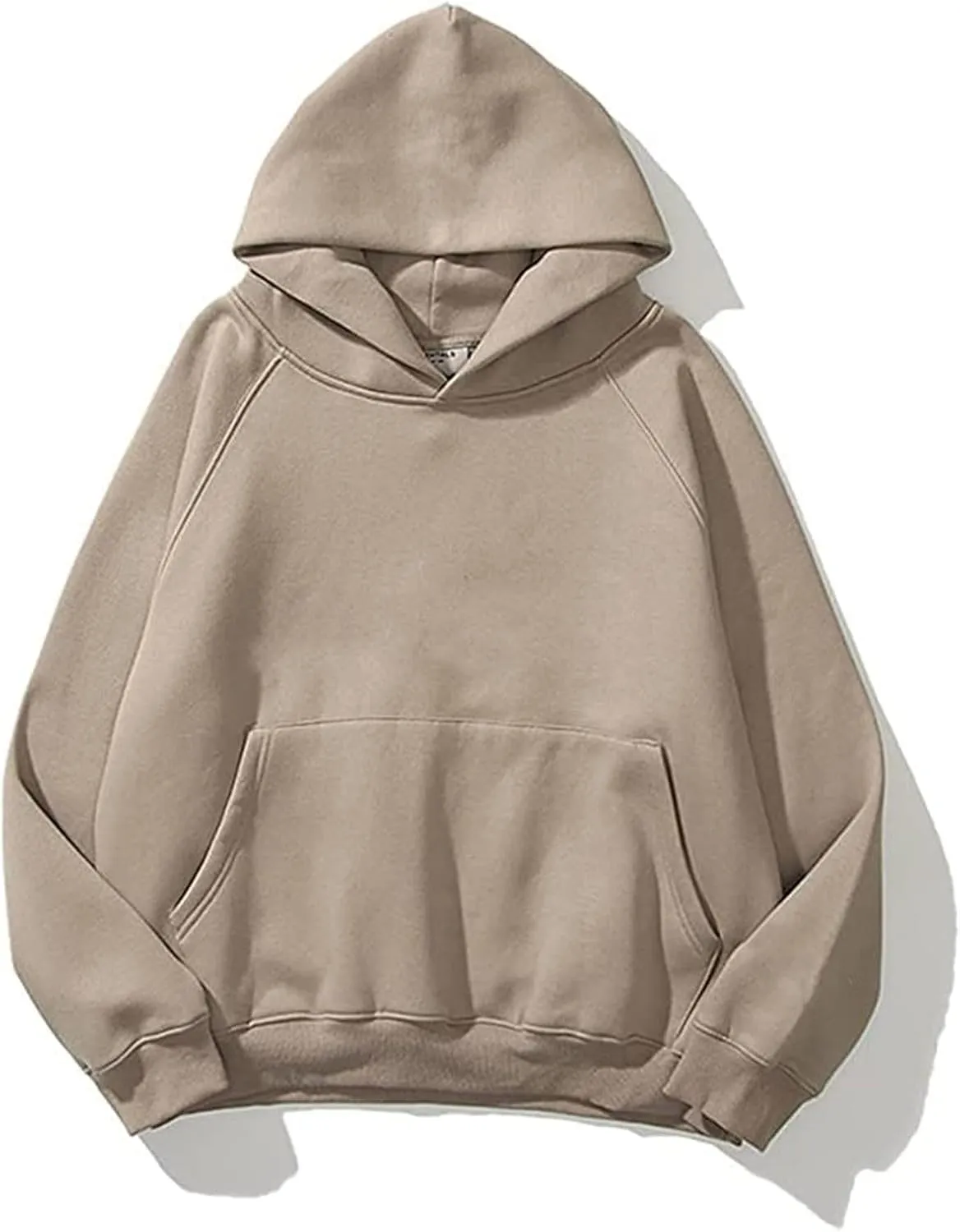 iLH Womens Classic Hoodies Drop Shoulder Kangaroo Pocket Pullover Hooded Sweatshirts For Women Fall Outdoor Leisure Hoodies