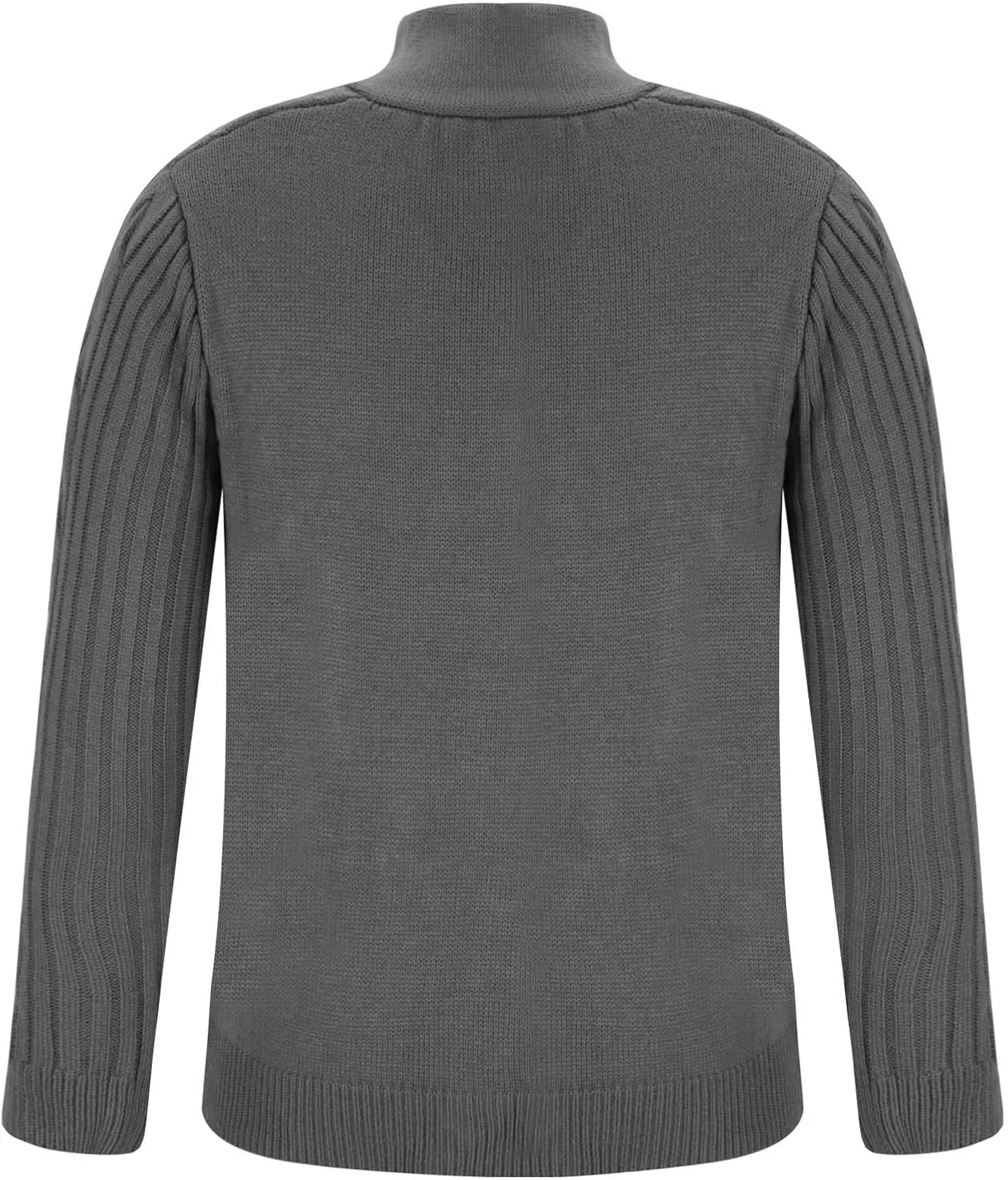 Lightweight Cardigan for Men Button Down Knit Sweater Winter Cable Sweater Casual Open Front Sweater