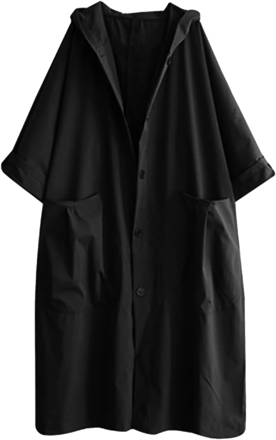 Long Double Breasted Windbreaker Coat Womens Outwear Lapel Women'S Coat Double Breasted Lapel Fall Coats for Women