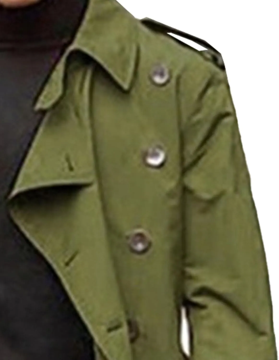 Maiyifu-GJ Men's Mid-Length Trench Coat Slim Fit Double Breasted Long Overcoat Autumn Winter Lapel Windbreaker Jacket