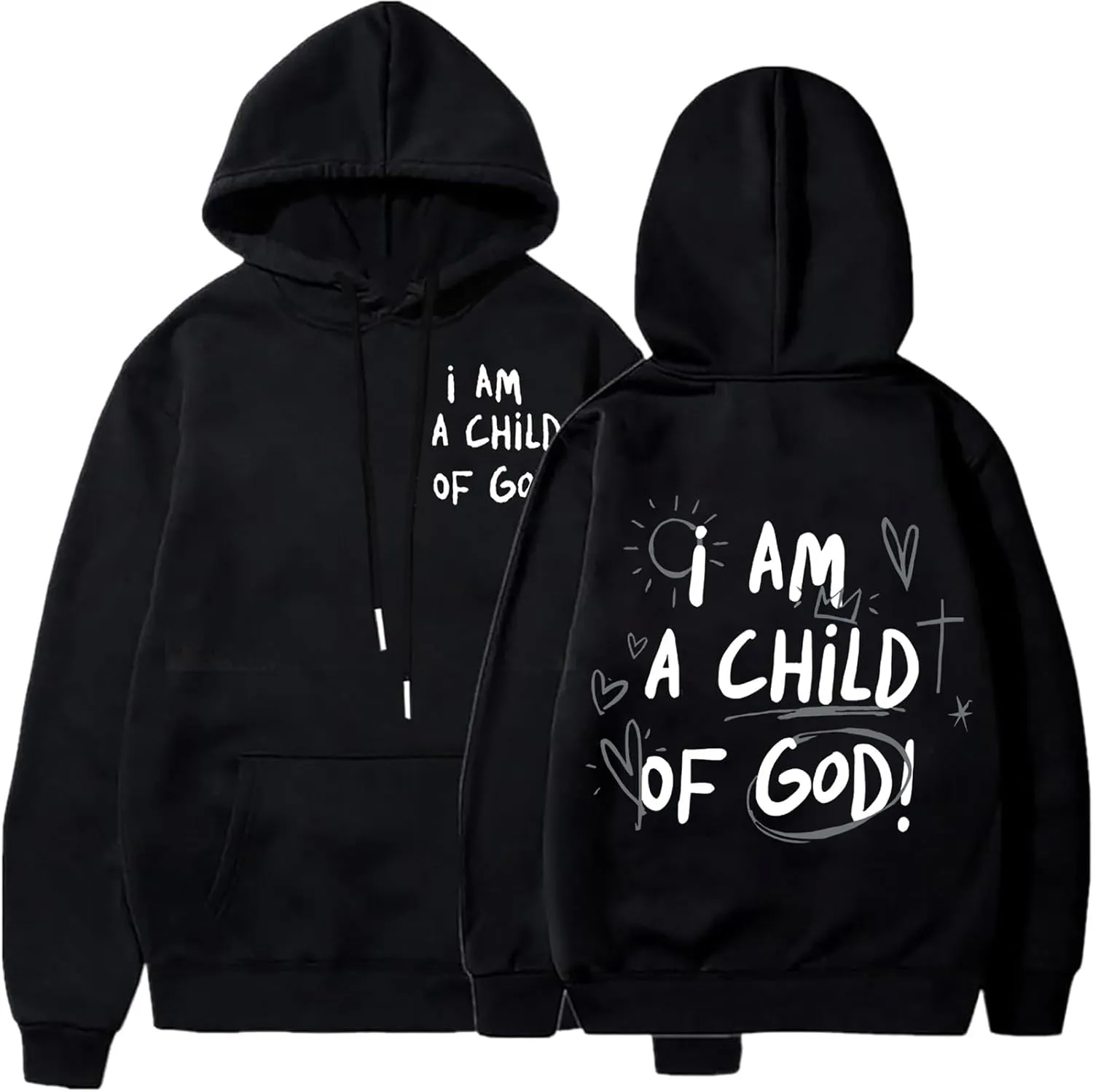 Meet Me At The Ocean Hoodies For Women Long Sleeve Hooded Sweatshirts With Pocket Drawstring Pullover Top Fall, Large
