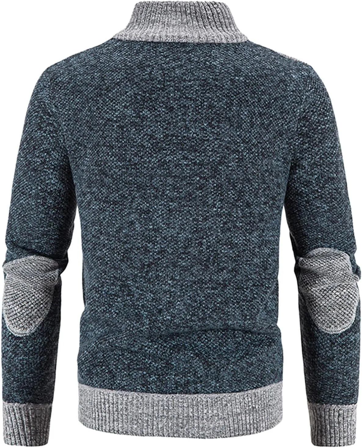 Mens Cardigan, Mens Sweater Cardigan Full Zip Knitted Long Sleeve Sweaters Men Workout Outfits Fleece Warm Jackets
