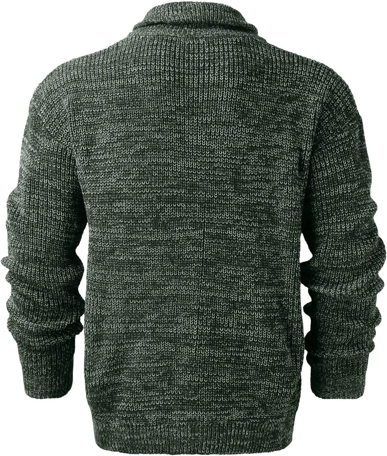 Men's Cardigan Sweater Cable Knit V Neck Button up Sweaters Ribbed Cardigan Sweater Classic Sweaters with Pockets