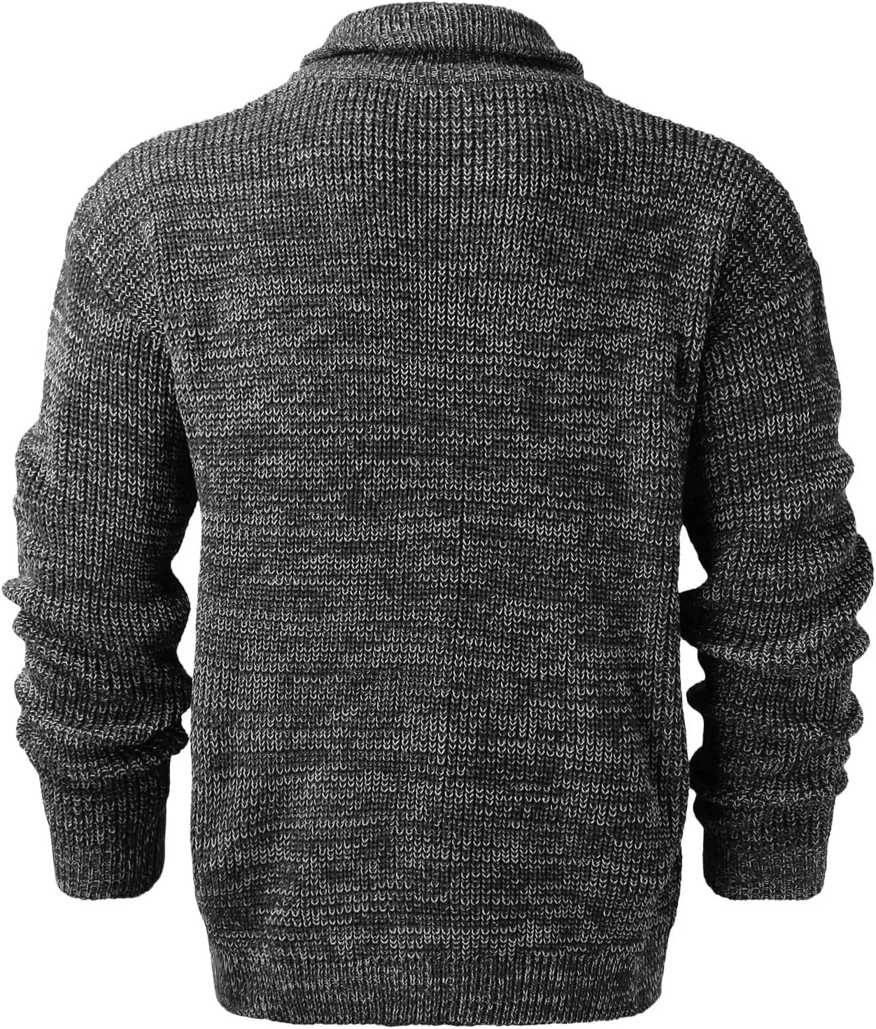 Men's Cardigan Sweater Cable Knit V Neck Button up Sweaters Ribbed Cardigan Sweater Classic Sweaters with Pockets