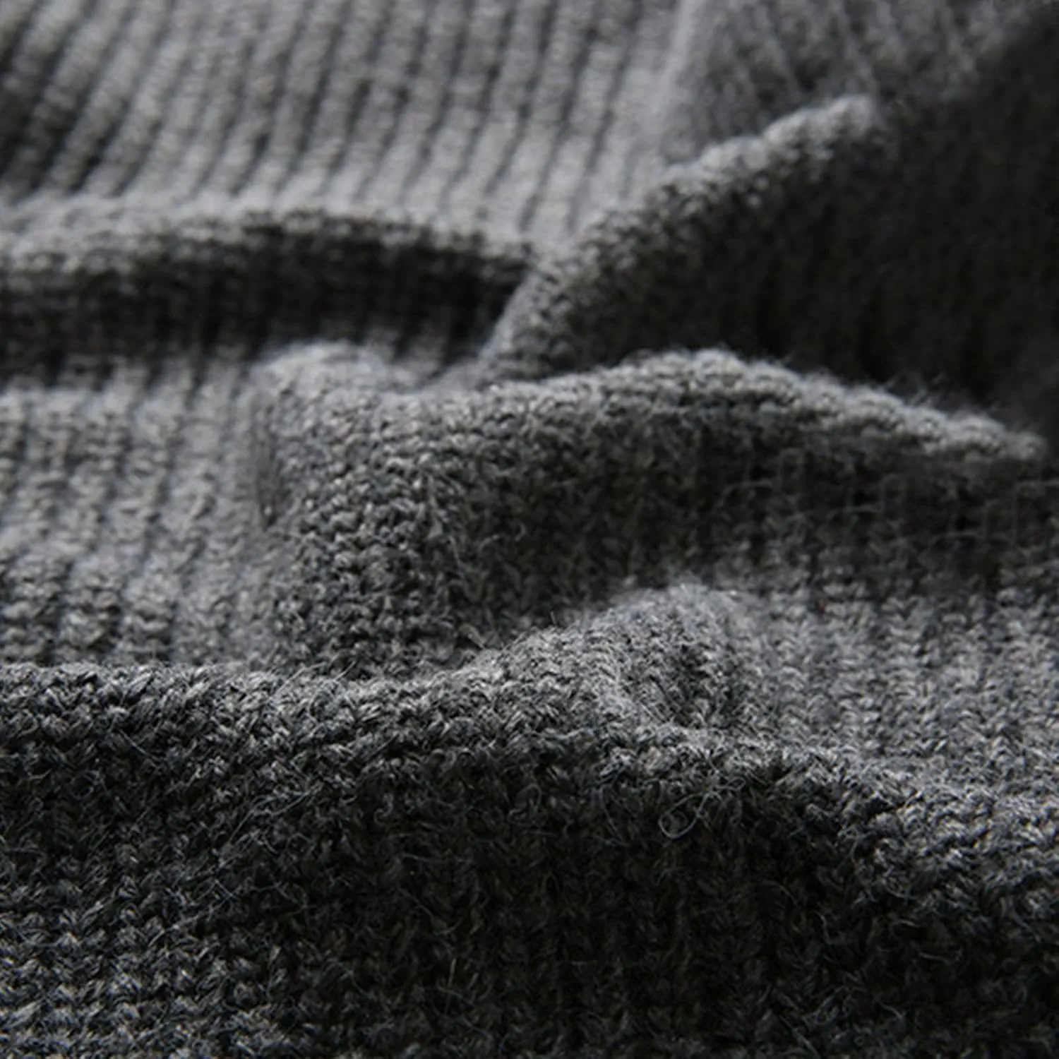Men's Cardigan Sweater Fashion Solid Color Button Down Slim Jacket V-Neck Long Sleeves Casual Knitwear Coat Tops