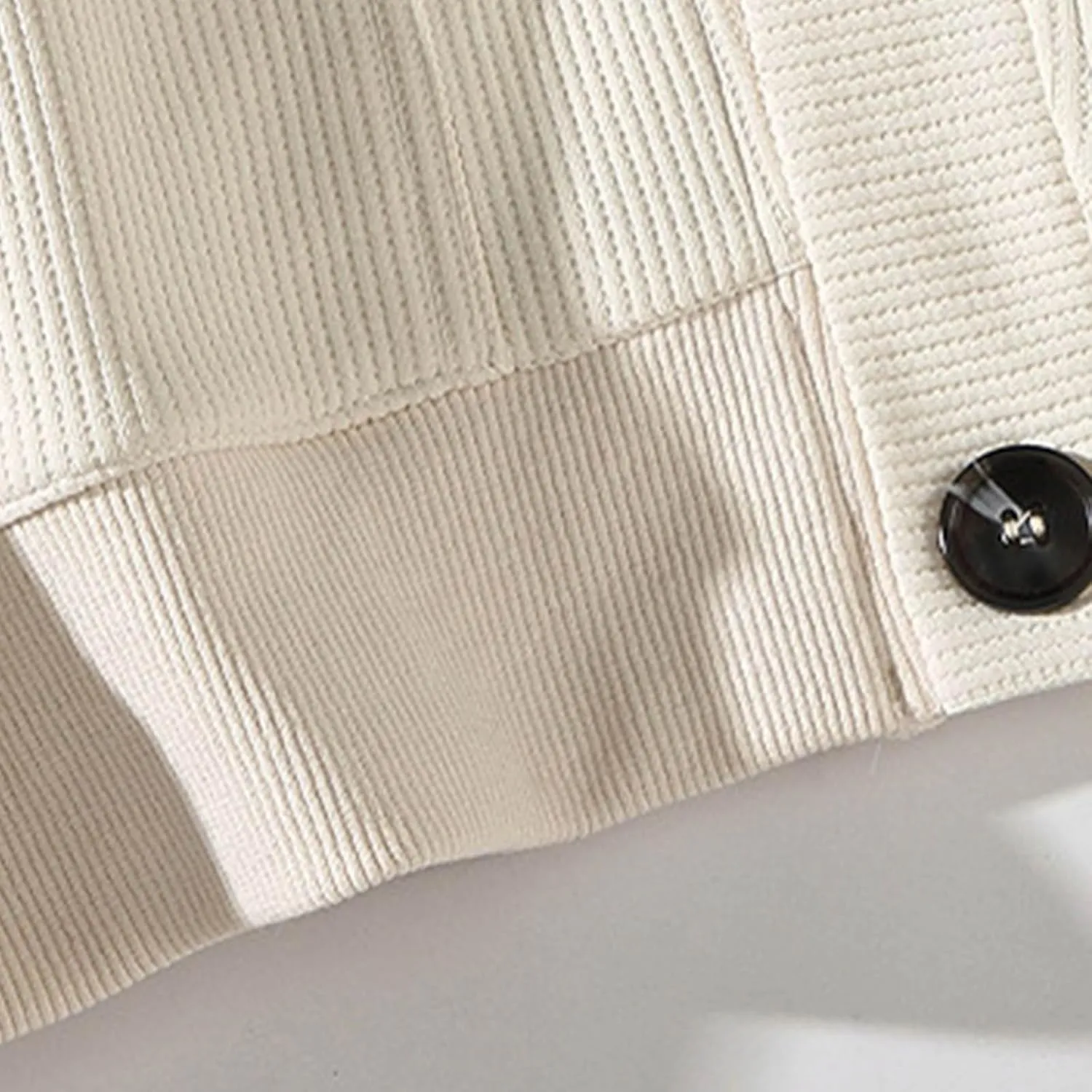 Mens Cardigan Sweater V Neck Button Down Sweater Lightweight Open Front Sweater Plus Size Knit Sweaters with Pockets