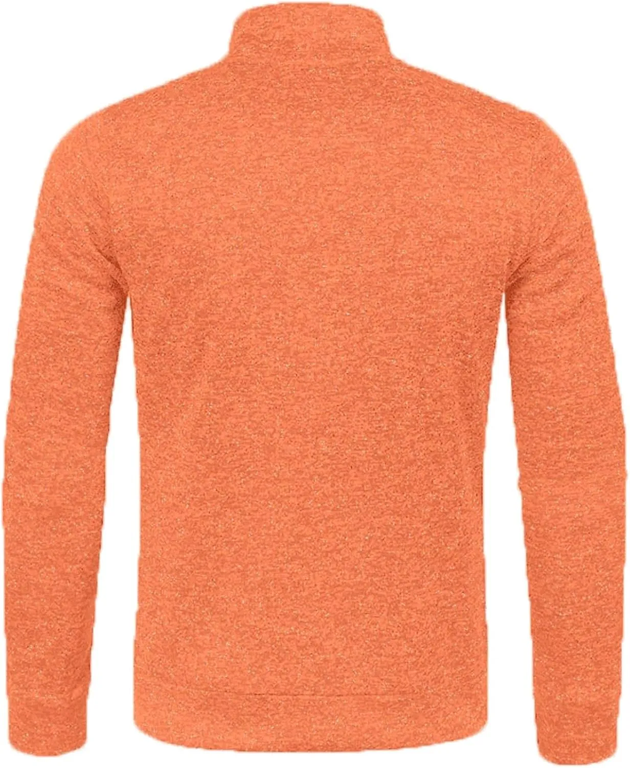 Men's Cardigan Sweaters Full Zip Up Stand Collar Slim Fit Casual Solid Color Knitted Sweater with 2 Front Pockets