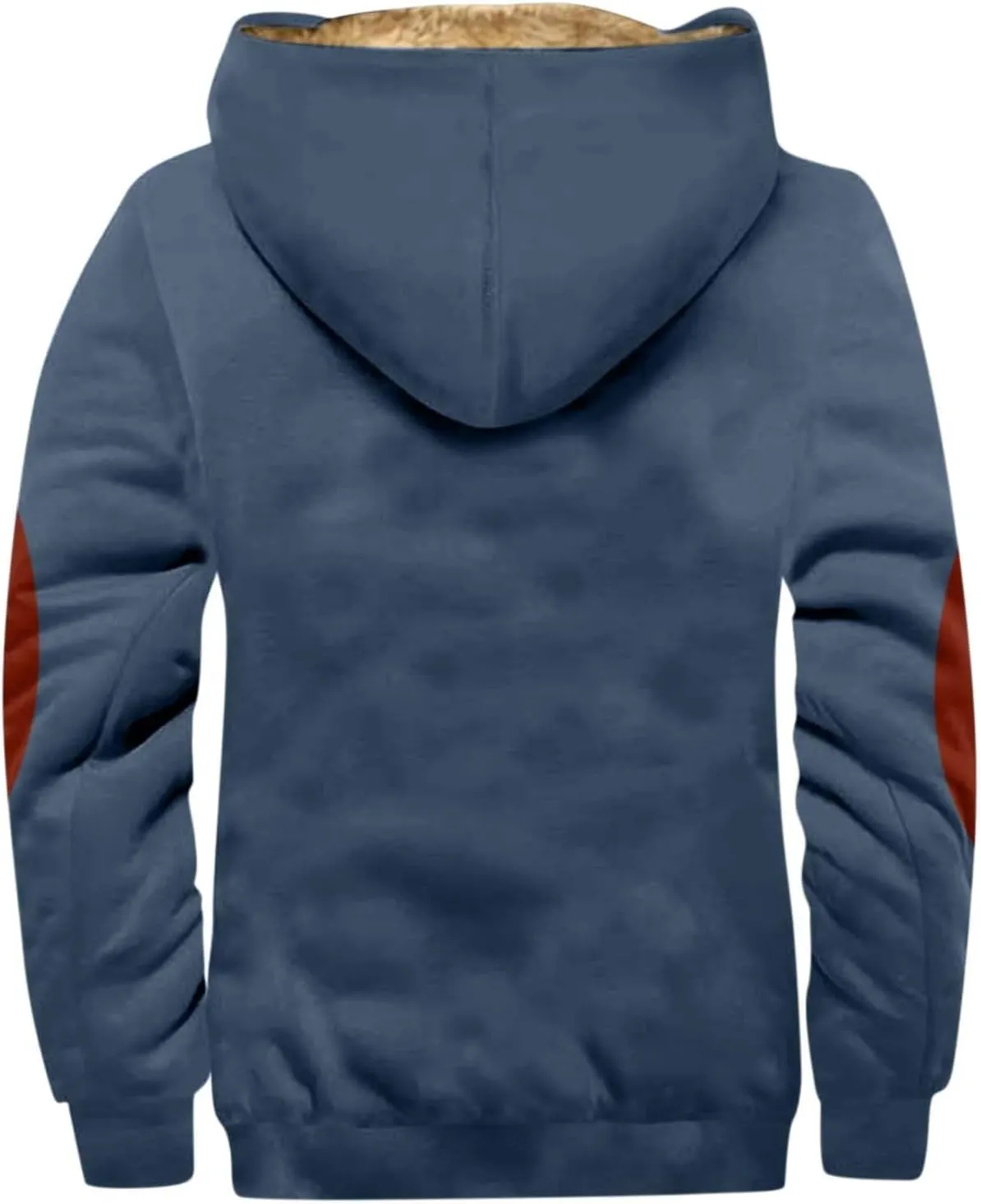 Men's Fashion Sweatshirts Coats Long Sleeve Zipper Hooded Classic Trendy Coat Hiking Travel for Men