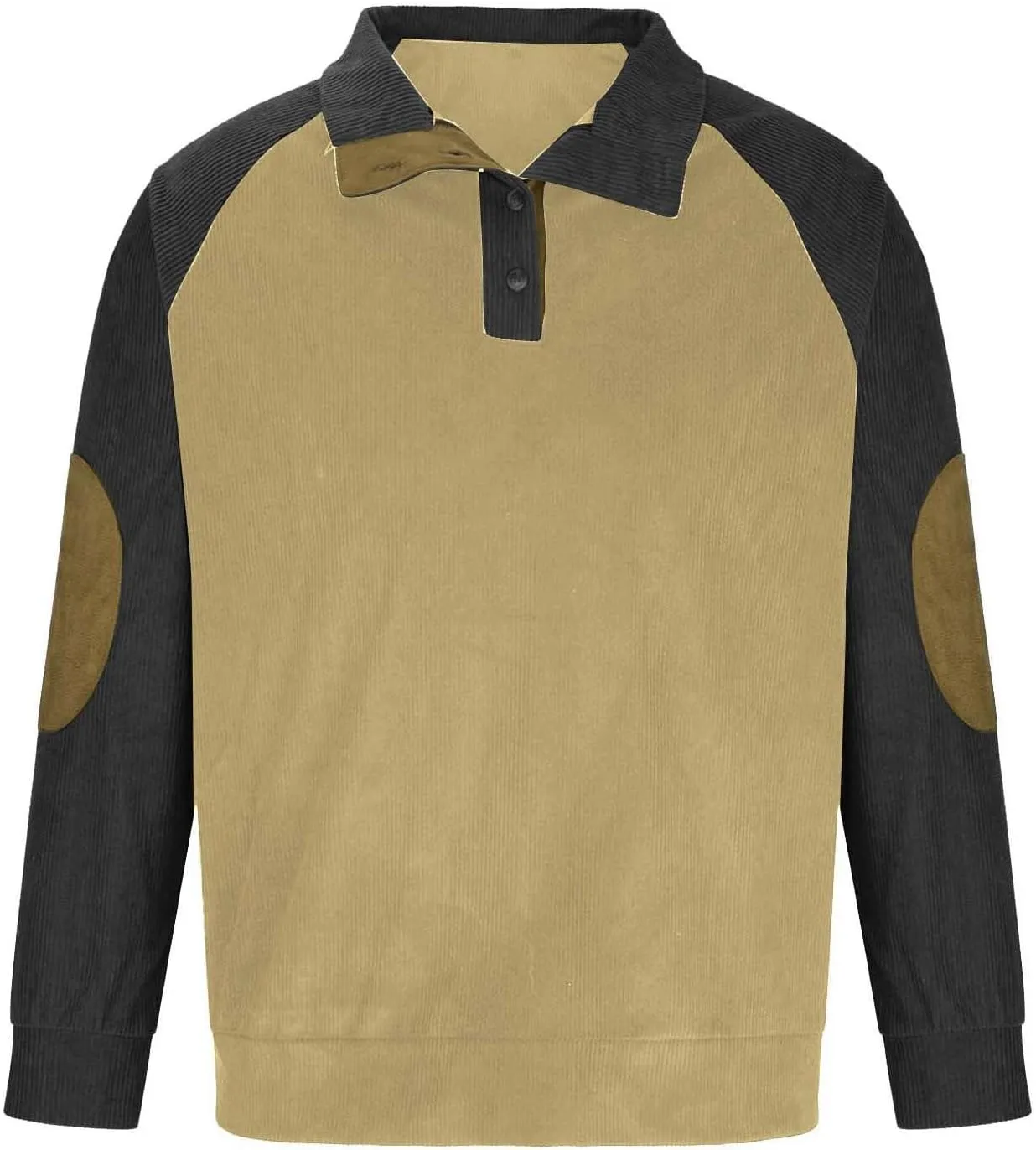 Men's Jumpers 1/4 Button Down Winter Warm Knit Polo Neck Pullover Tops Long Sleeve Soft Cozy Solid Knitwear Sweaters