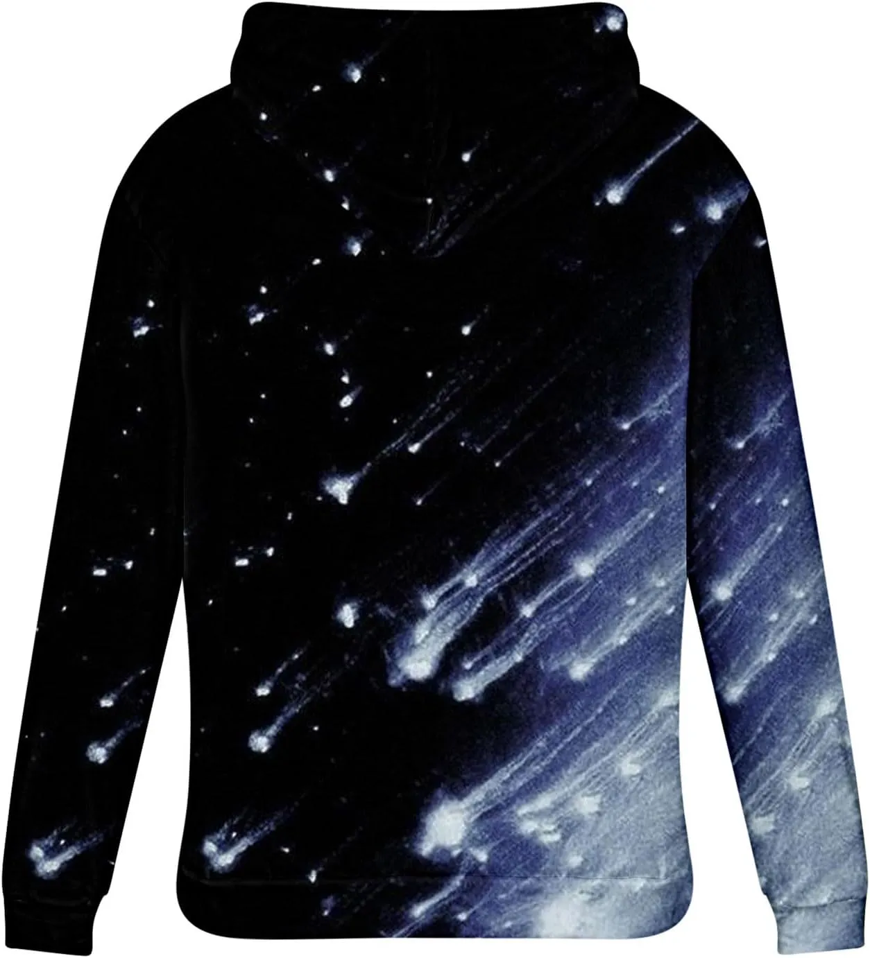Muscularfit Hoodies for Men Graphic Funny Tie Dye Print Pullover Casual Stylish Long Sleeve Hooded Sweatshirts Loose Shirts
