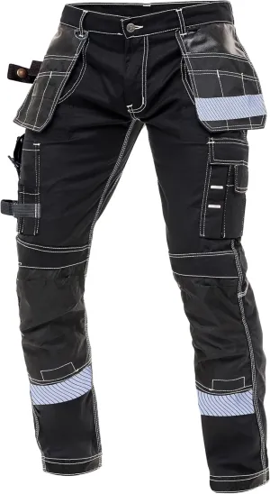 Notus Men's Work Utility & Safety Pants Reinforced Cordura Knee Tactical Utility Tools Holster Pockets Workwear Pants