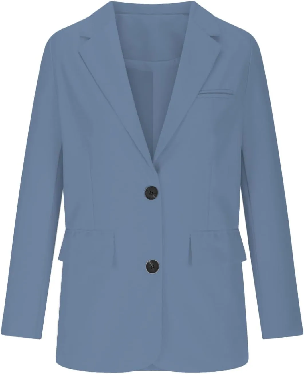 Oversized Blazers for Women 2025 Fashion Business Work Casual Suit Jacket Long Sleeve Open Front Buttons Lapel Coat