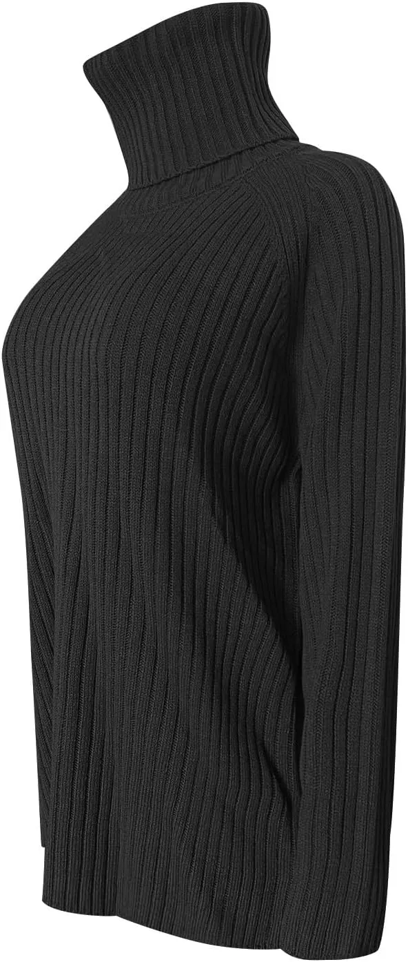 Oversized Sweaters for Women 2023 Fall Winter Turtleneck Sweaters Slouchy Soft Warm Chunky Knitted Pullover Sweaters