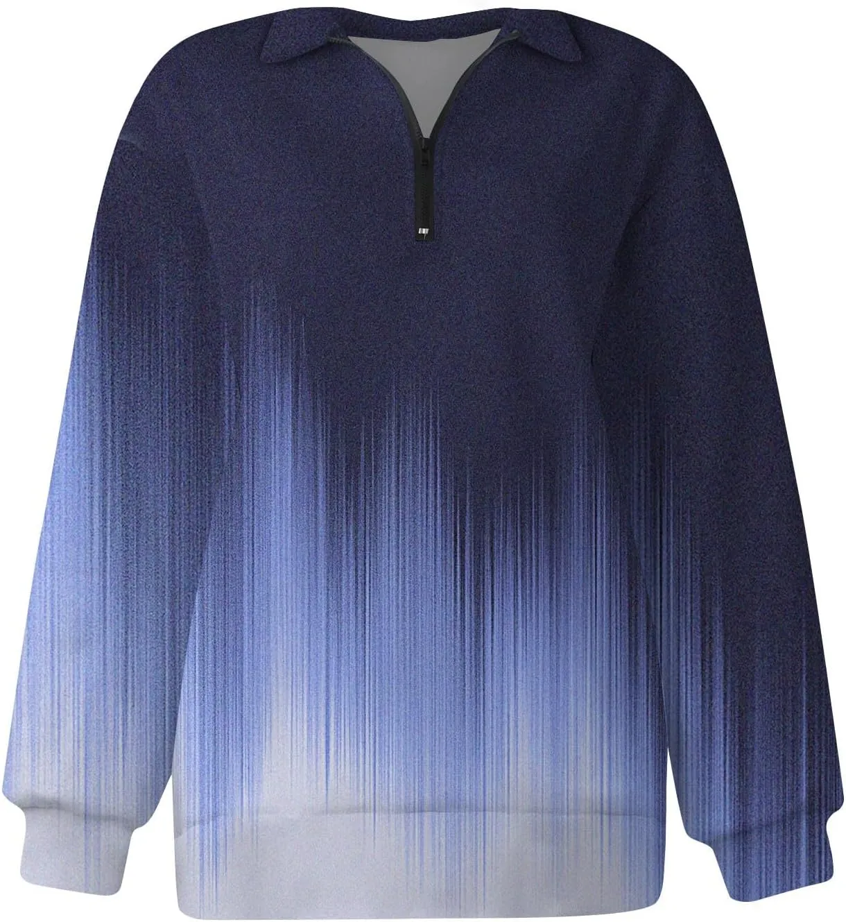 Oversized Sweatshirt For Wome 2023 Quarter Zip Pullover Long Sleeve Sweatshirt Hoodie Sweater Y2K Clothes