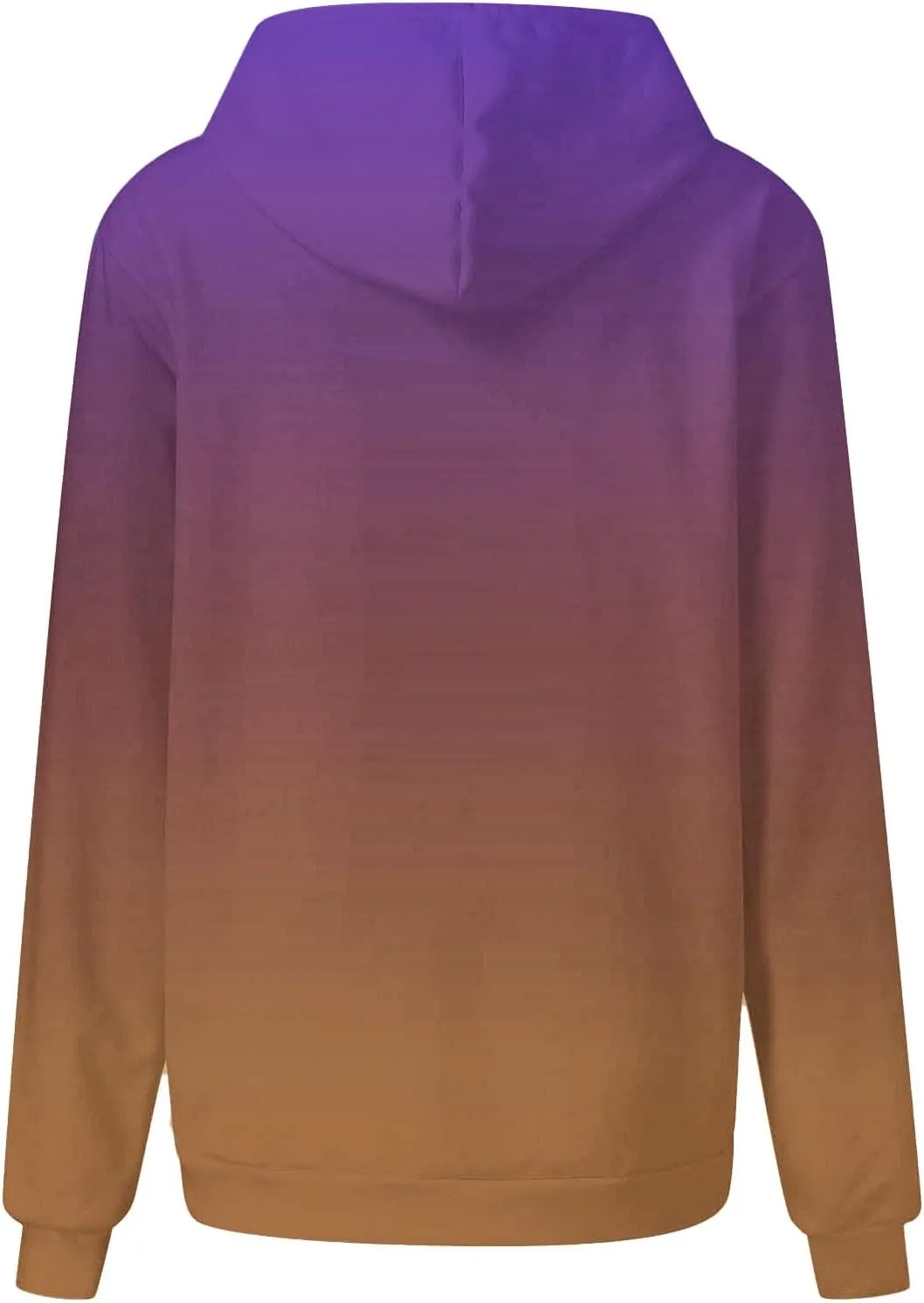 Oversized Sweatshirts for Women Loose Fit Gradient Color Long Sleeve Causal Hooded Shirts Fashion Pullover Hoodies