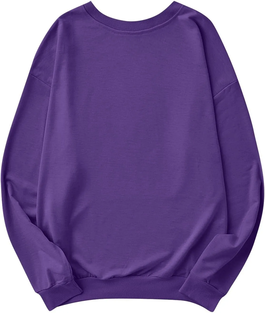 Pullover Sweatshirts For Women Long Sleeve Fleece Crewneck Sweatshirt Loose Fit Lightweight Fall Casual Sweat Shirts