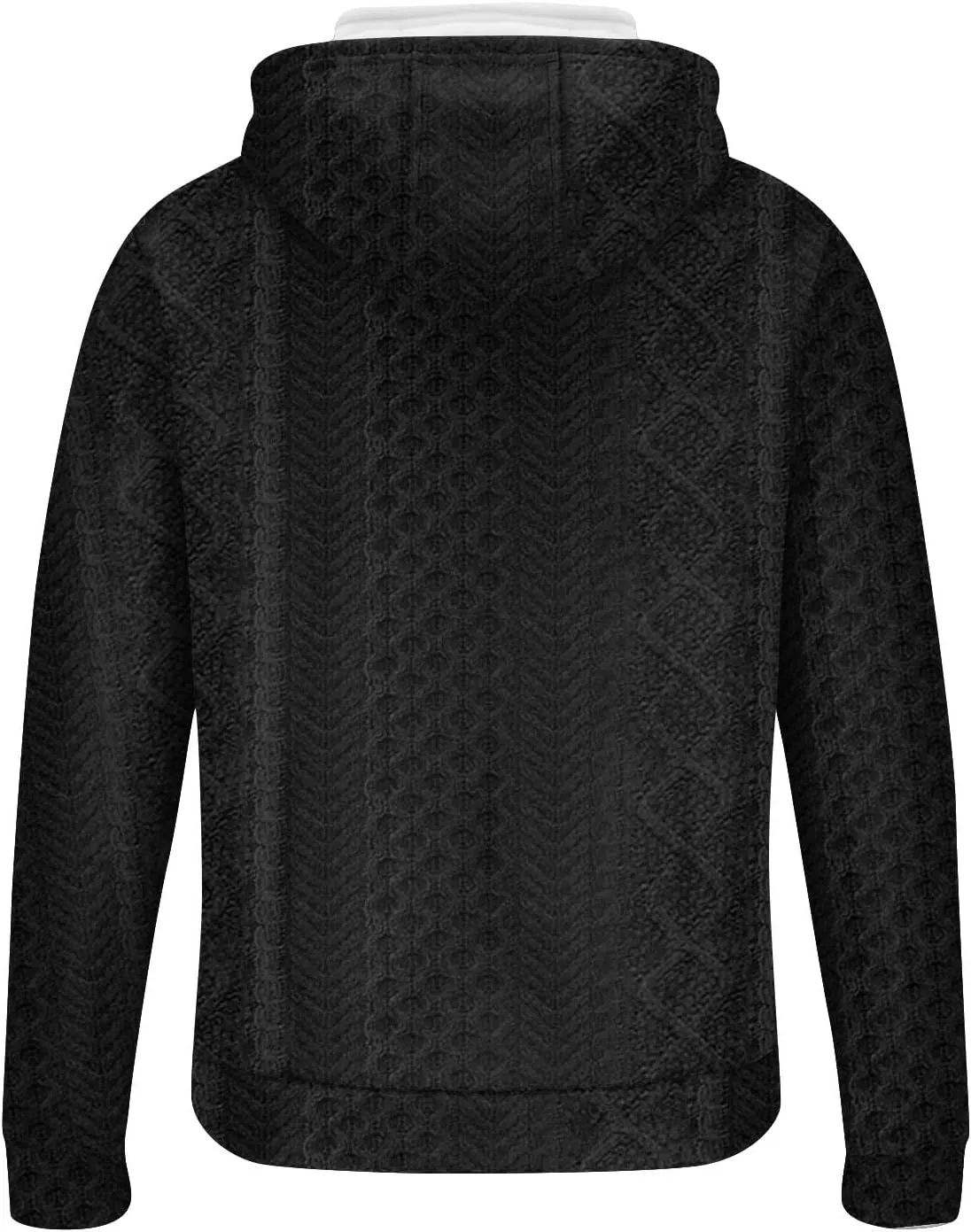 RTTUIOP Men'S Fashion Hoodies & Sweatshirts Knit Work Sweatshirt Quarter Zip Pullover Long Sleeve Sweater Hoodie With Pockets