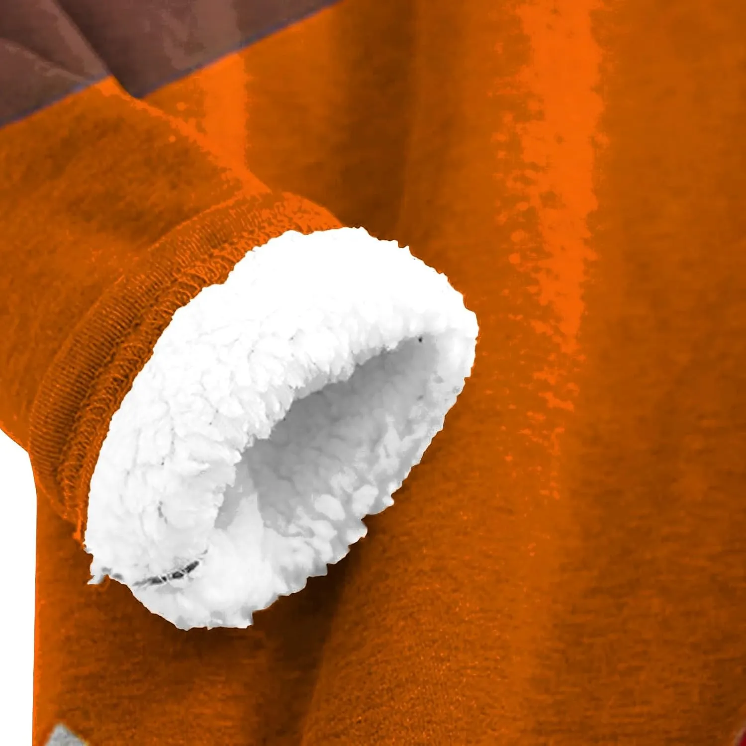 Sherpa Lined Sweatshirt Women Fleece Crewneck Shirts Long Sleeve Graphic Pullover Sweater Fall Thermal Thick Top