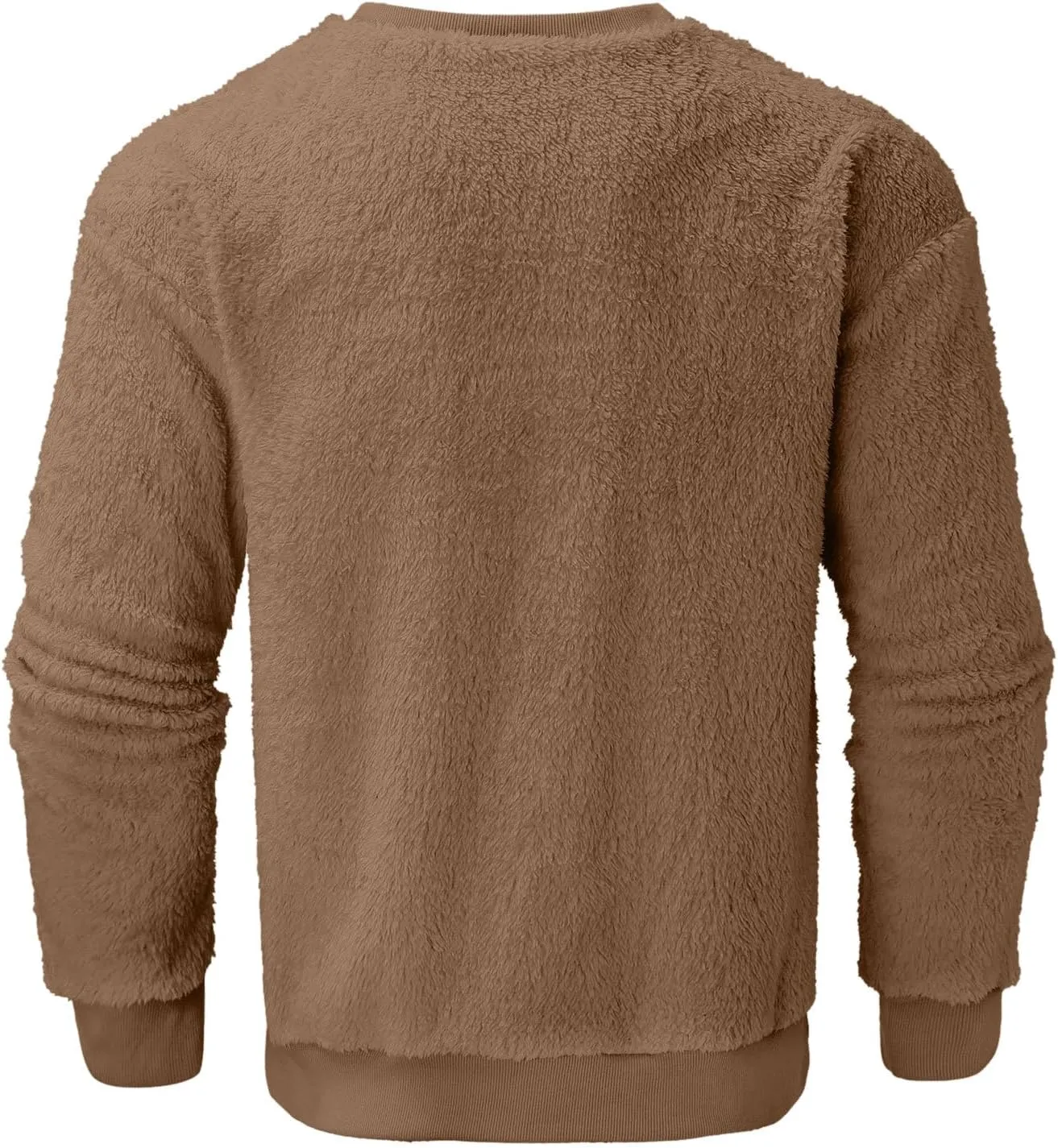 Sweaters for Men, Men's Crewneck Sweater Soft Casual Sweaters for Men Solid Color Classic Pullover Sweaters Sweatshirt