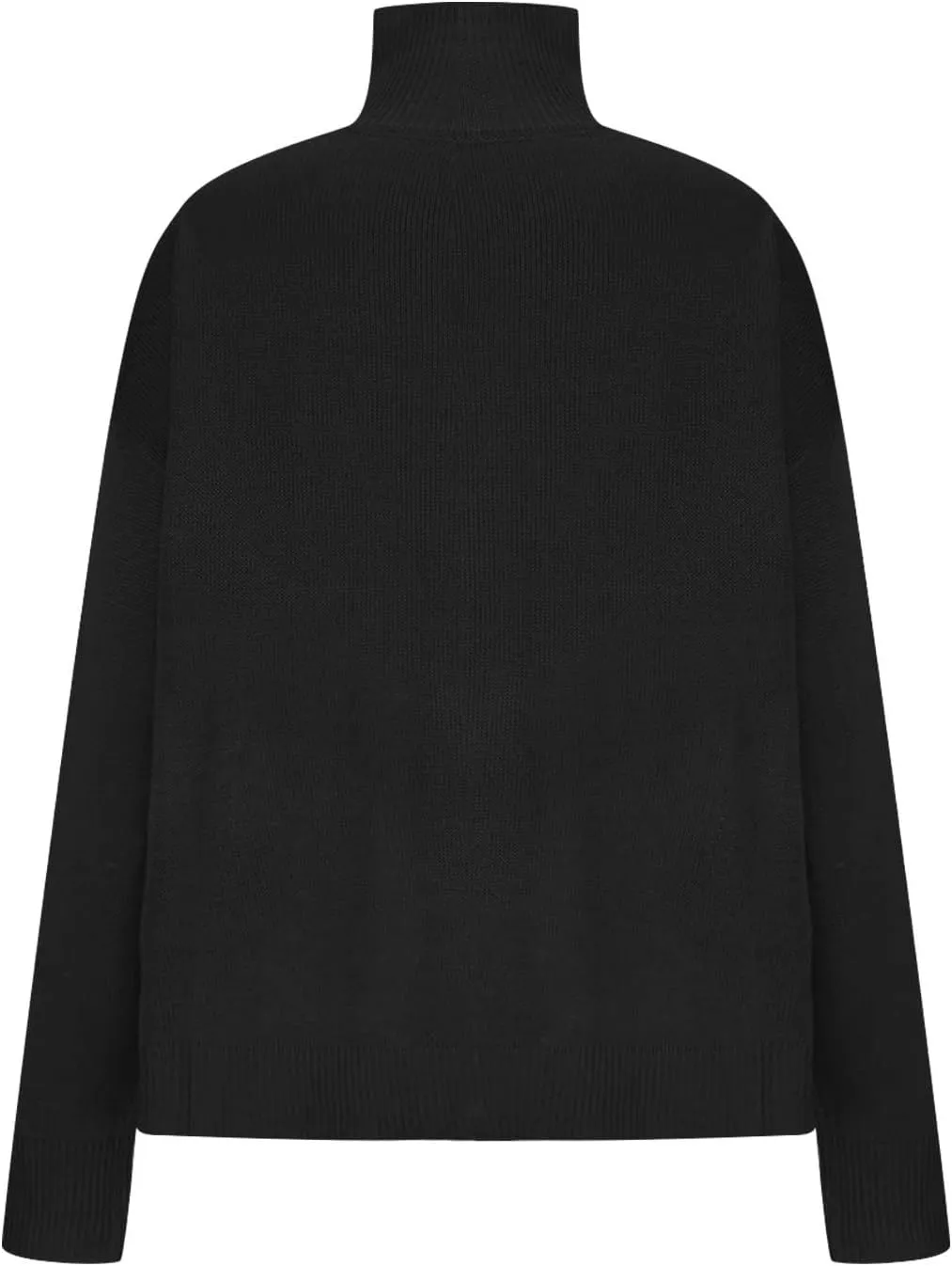 Turtleneck Sweaters for Women Soft Warm Ribbed Sweaters 2023 Fall Winter Oversized Long Sleeve Pullover Sweaters