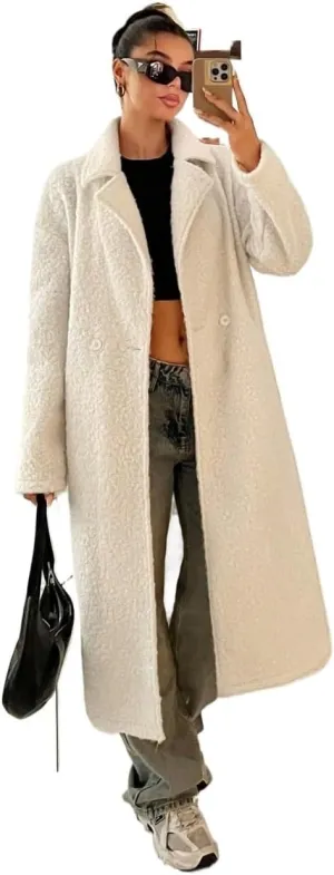Winter Coats For Women Wool Blend Coat